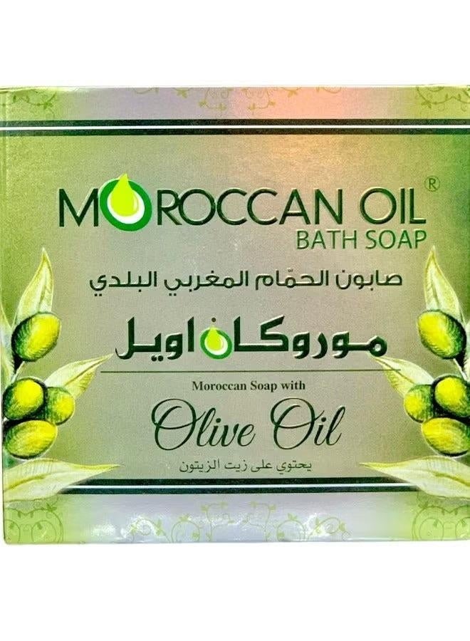 موروكان أويل صابون حمام زيت مغربي بزيت الزيتون 250 مل - Image 1